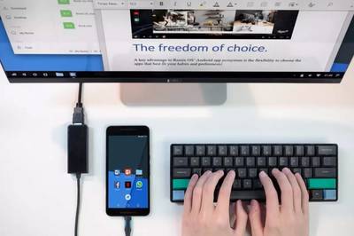 技德科技新产品 Remix Singularity,让安卓手机完美变电脑